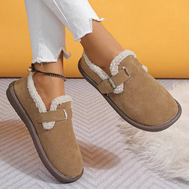 Warm Comfortable Flat Shoes