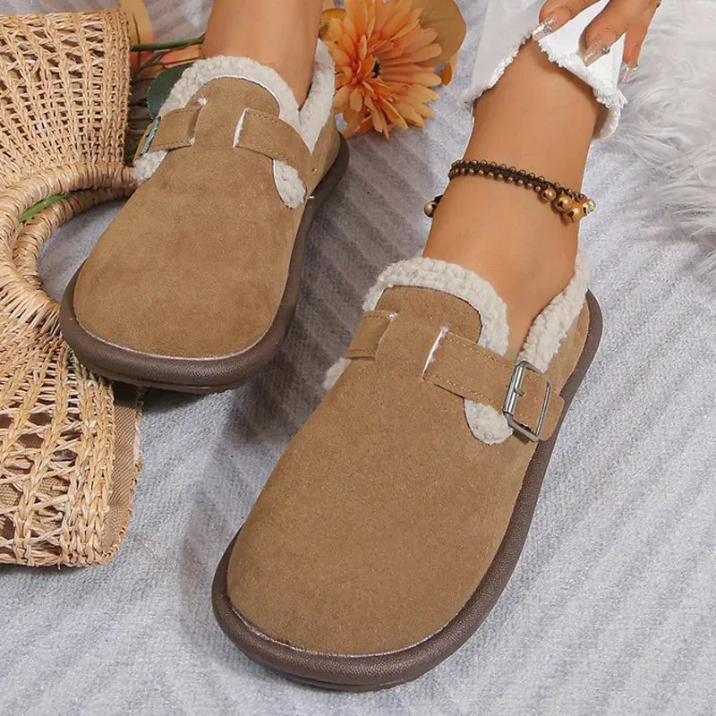 Warm Comfortable Flat Shoes