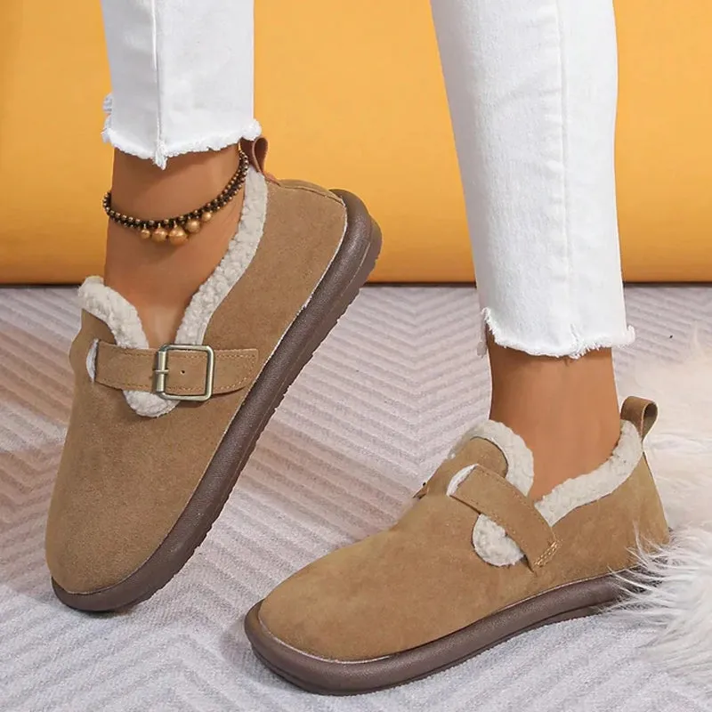 Warm Comfortable Flat Shoes