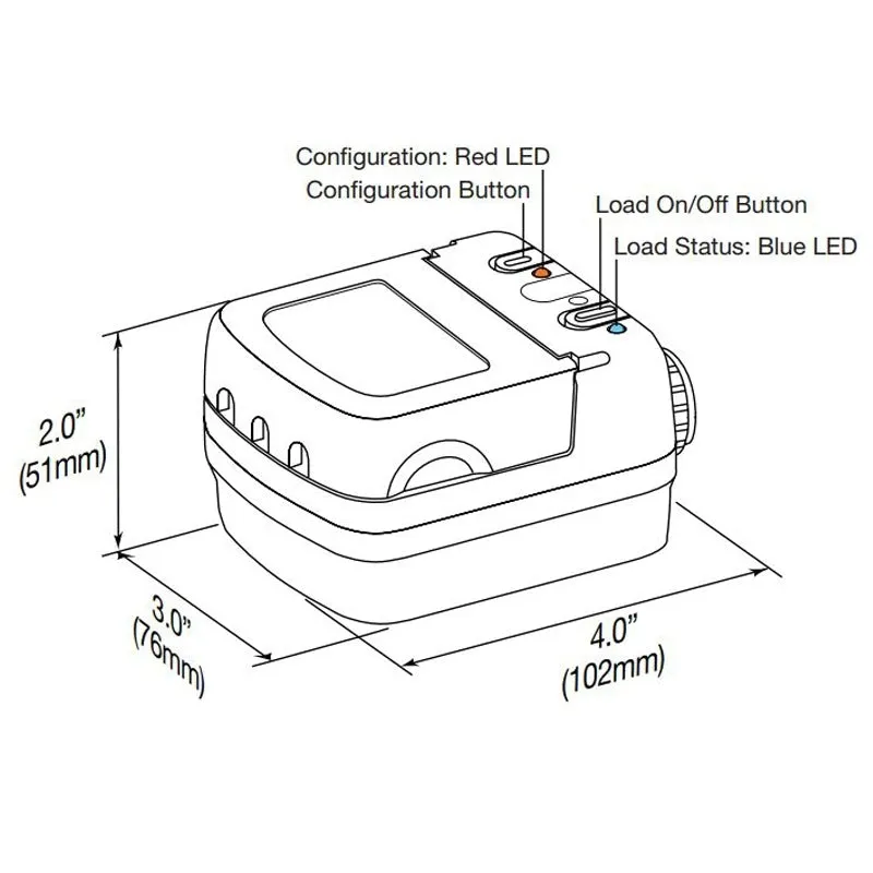 Wattstopper LMPL-101 Digital Plug Load Controller