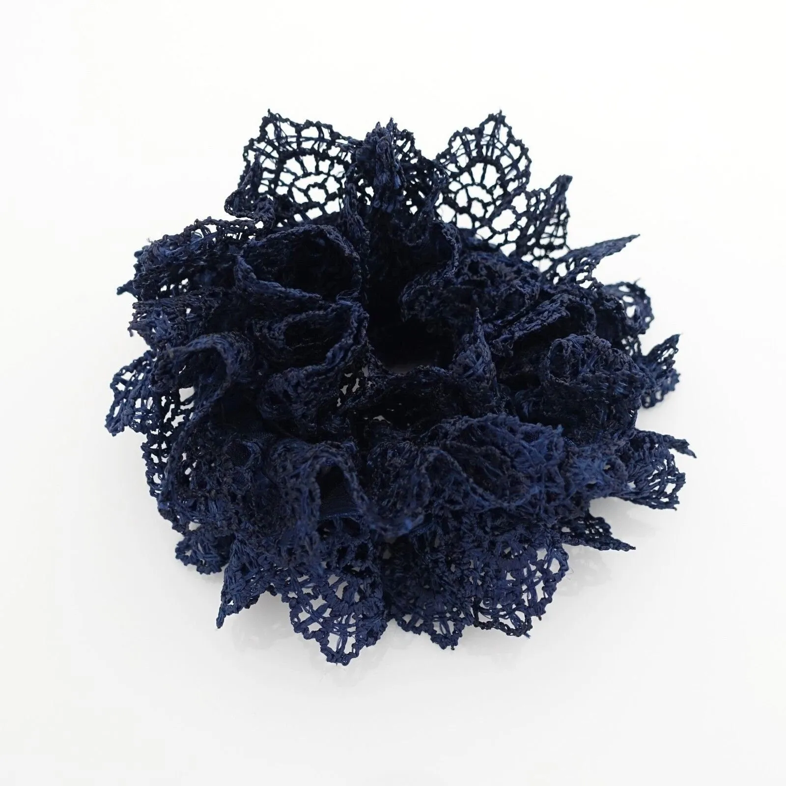 whole floral lace scrunchy feminine style women hair ties scrunchies